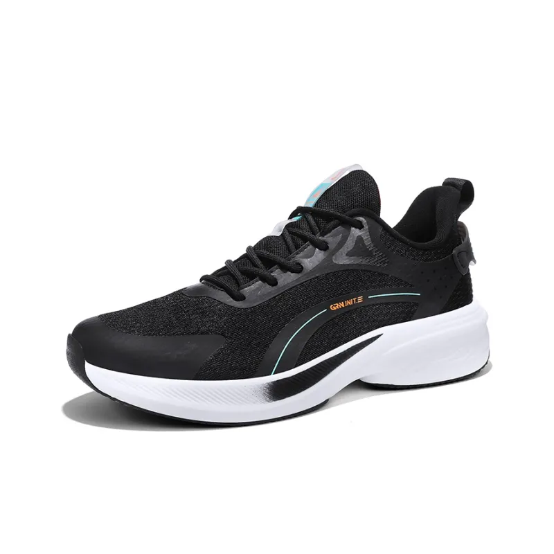 K bird Cushioned Slip Resistant Lightweight Rebound Low Top Running Shoes Men's-1