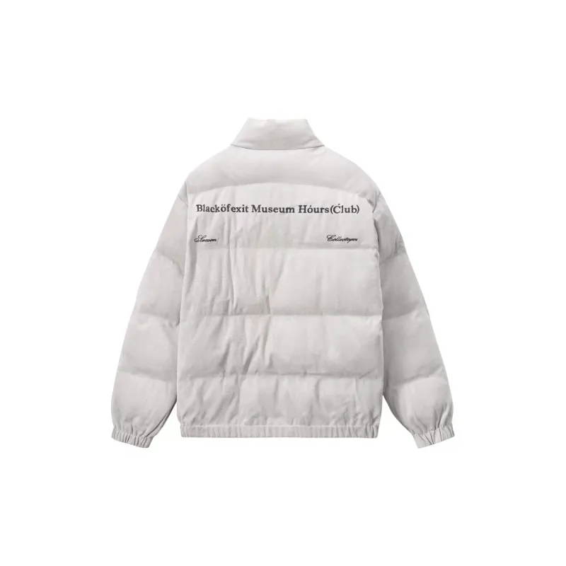 BLACK OF EXIT Puffer Jackets Unisex-1