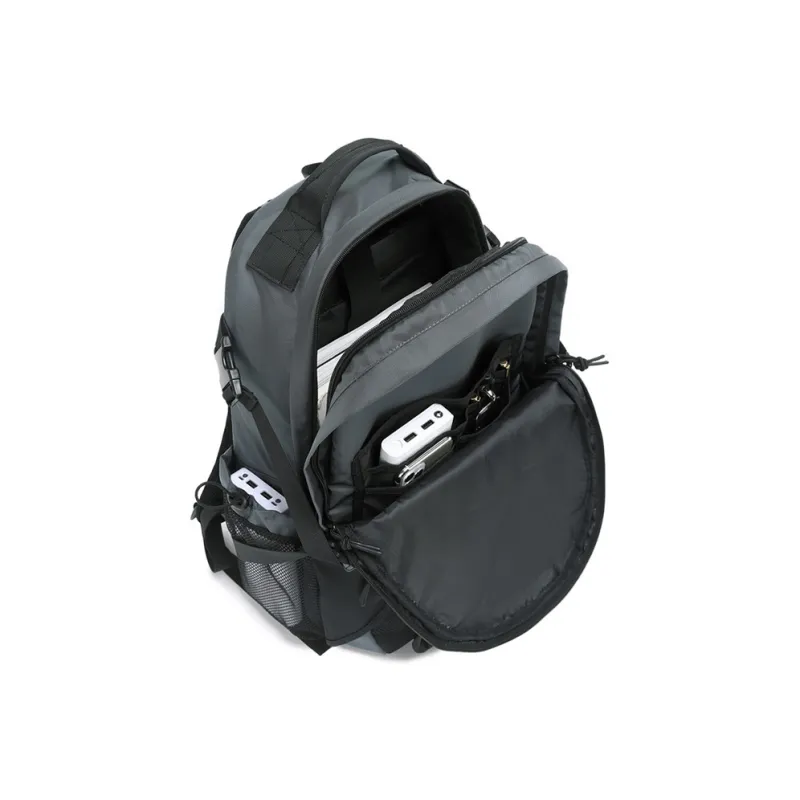 WINNER Nylon Backpack Regular Gray/Black-5
