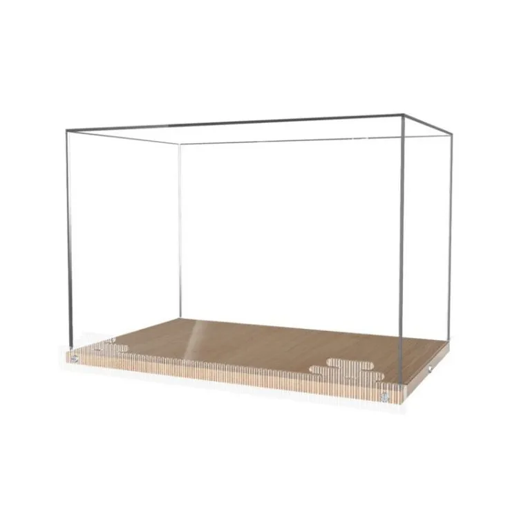 KGBOX Himeji Castle WAVE Foam Sole Acrylic Display Case Dust Cover Storage Box Model Accessories-2