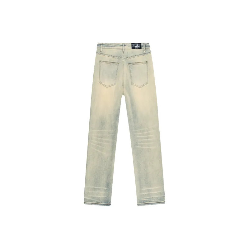 XINYINSU Jeans Unisex Dark Blue-1