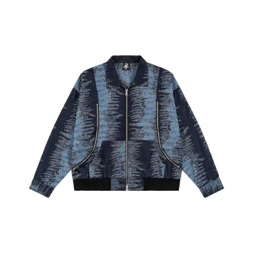 XINYINSU Jackets Unisex Blue