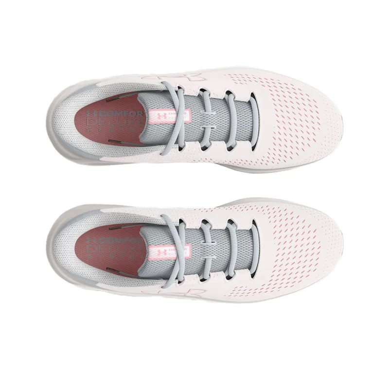 Under Armour Charged Pursuit 3 'Big Logo   White Pink Fizz' Women's-3
