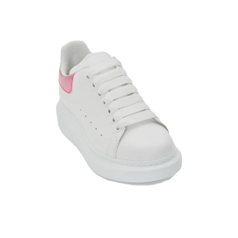 Alexander McQueen Oversized Sneaker 'White Pink Metallic' Women's-2