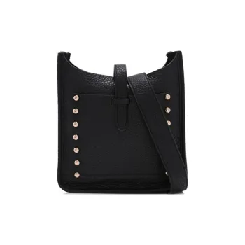 REBECCA MINKOFF Cow Leather Crossbody Bag Shoulder Bag Regular Women's Black