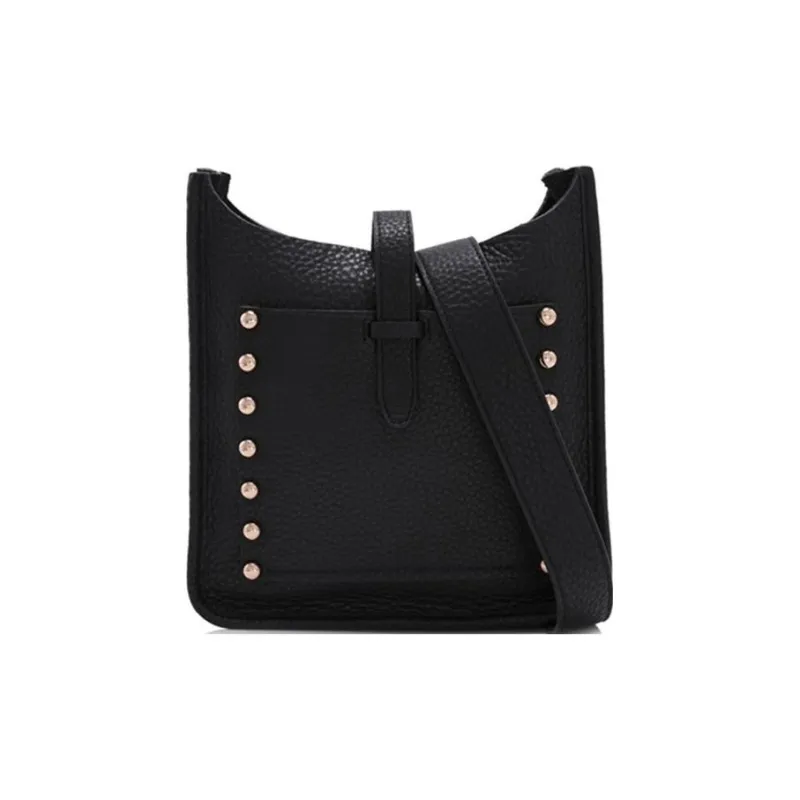 REBECCA MINKOFF Cow Leather Crossbody Bag Shoulder Bag Regular Women's Black-0
