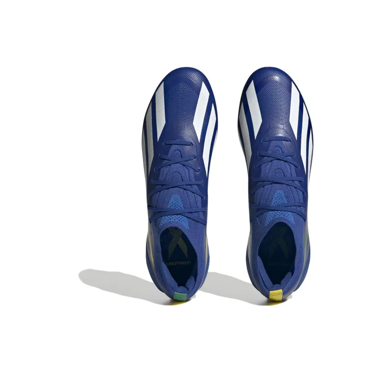 Adidas Crazyfast.1 Brazil Fg Royal Blue Cloud White Yellow-3