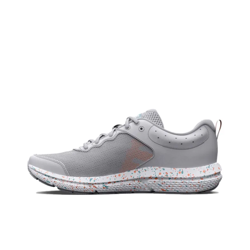 Under Armour Charged Assert 10 Paint Splatter Running Shoes 'Grey Blue' Women's-0