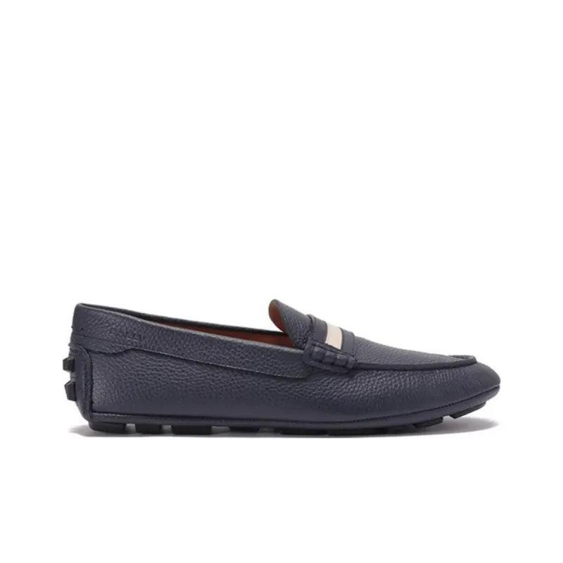 BALLY Kerbs Drivers Leather Loafers-1