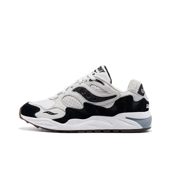 saucony Grid Shadow 2 Grey White Black