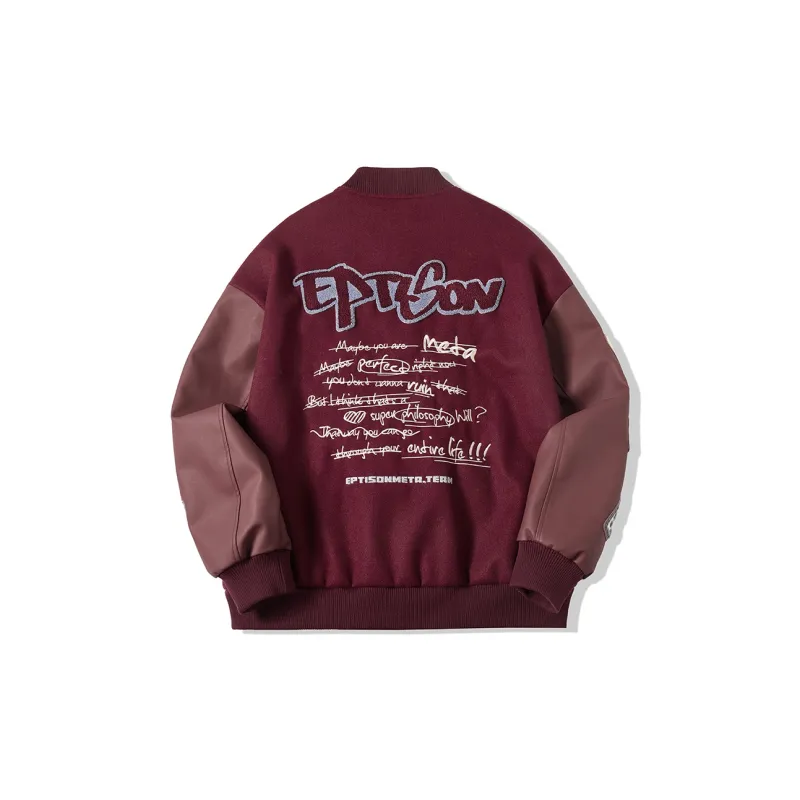 EPTISON Baseball Jacket Coat Unisex-5