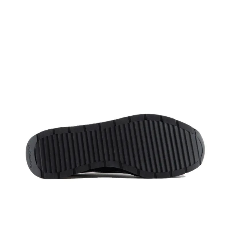 EMPORIO ARMANI Low Top Casual Shoes Men's Navy-4