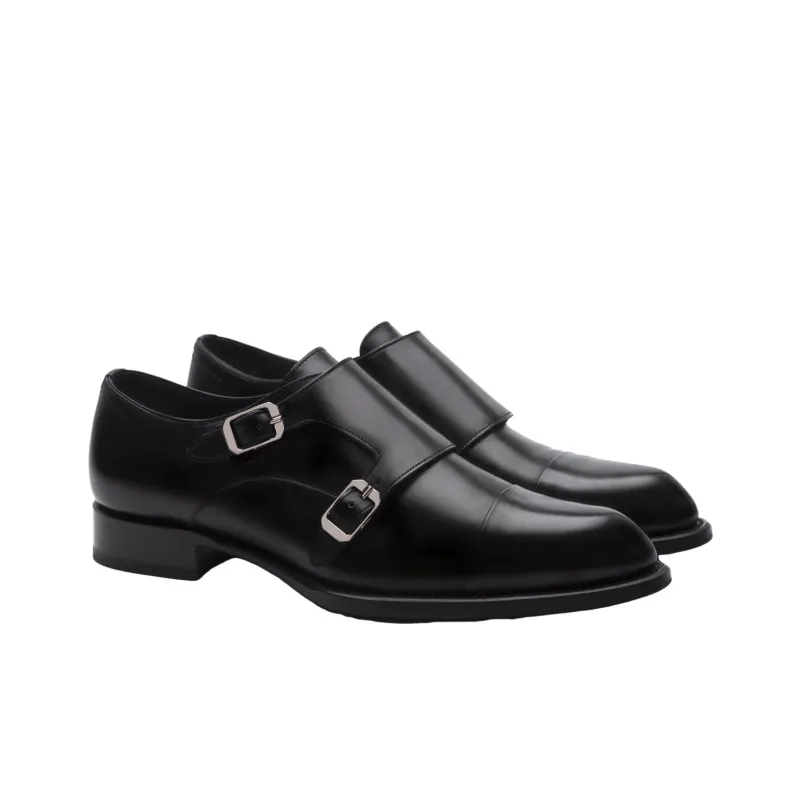 Brioni Dress Shoes Men Low-Top Black-2