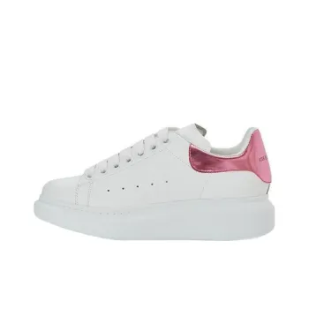 Alexander McQueen Oversized Sneaker 'White Pink Metallic' Women's
