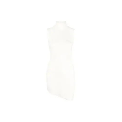 Helmut Lang Sleeveless Dresses Women's White