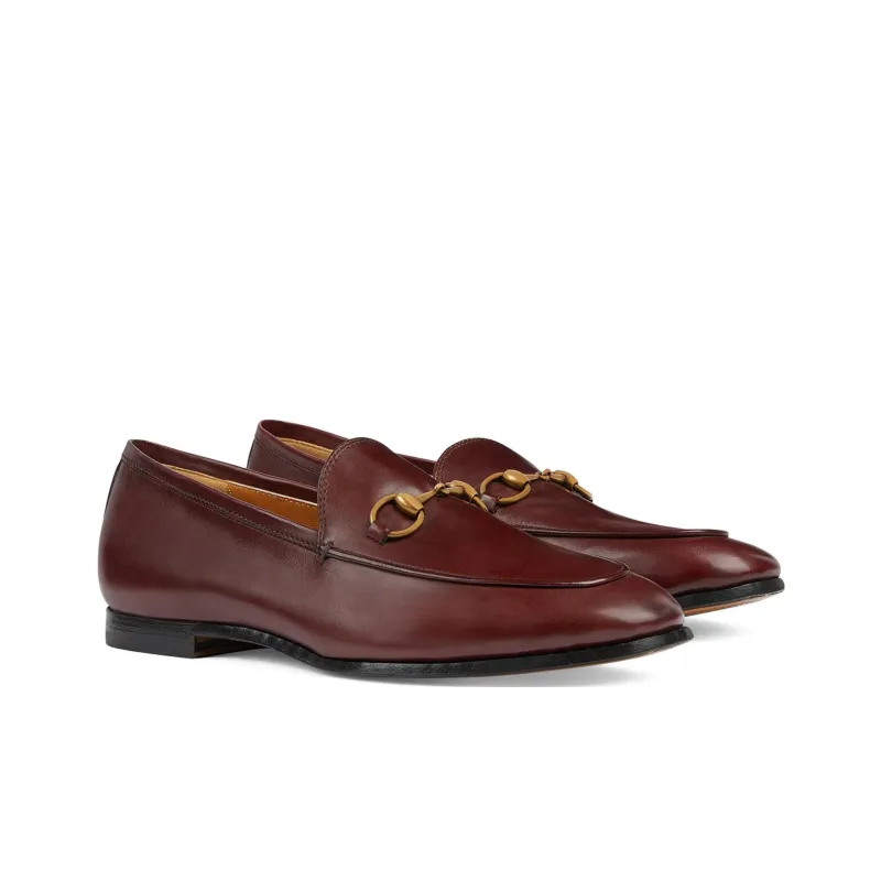 GUCCI Jordaan Men's Casual Shoes Men's Burgundy-2
