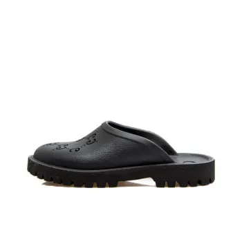 GUCCI Slip On Sandal 'Cut Out Monogram Black'