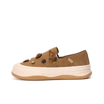 Joy&Mario Loafers Women's Camel/Black/Gray