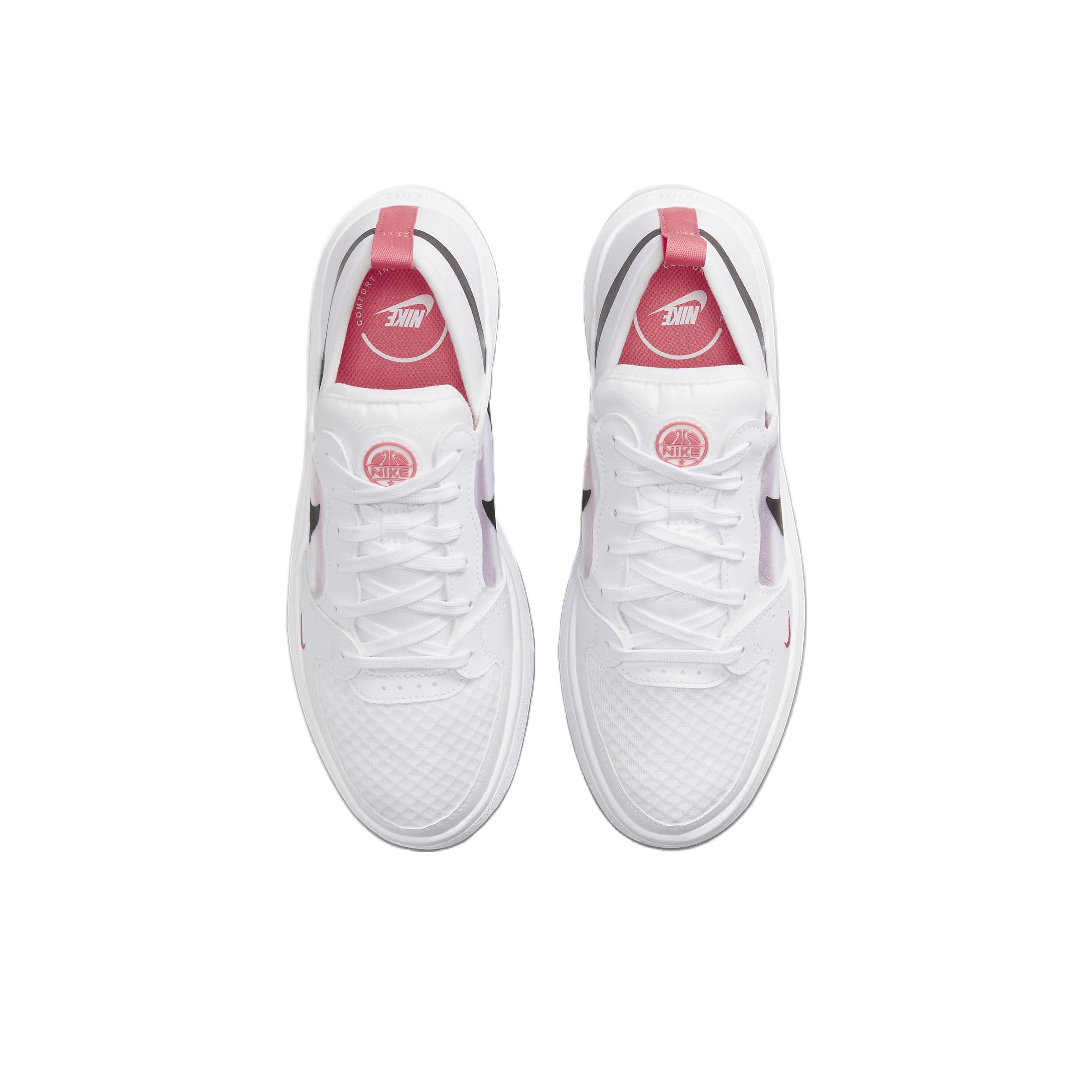 Nike Court Vision Alta White Sea Coral Women's - POIZON