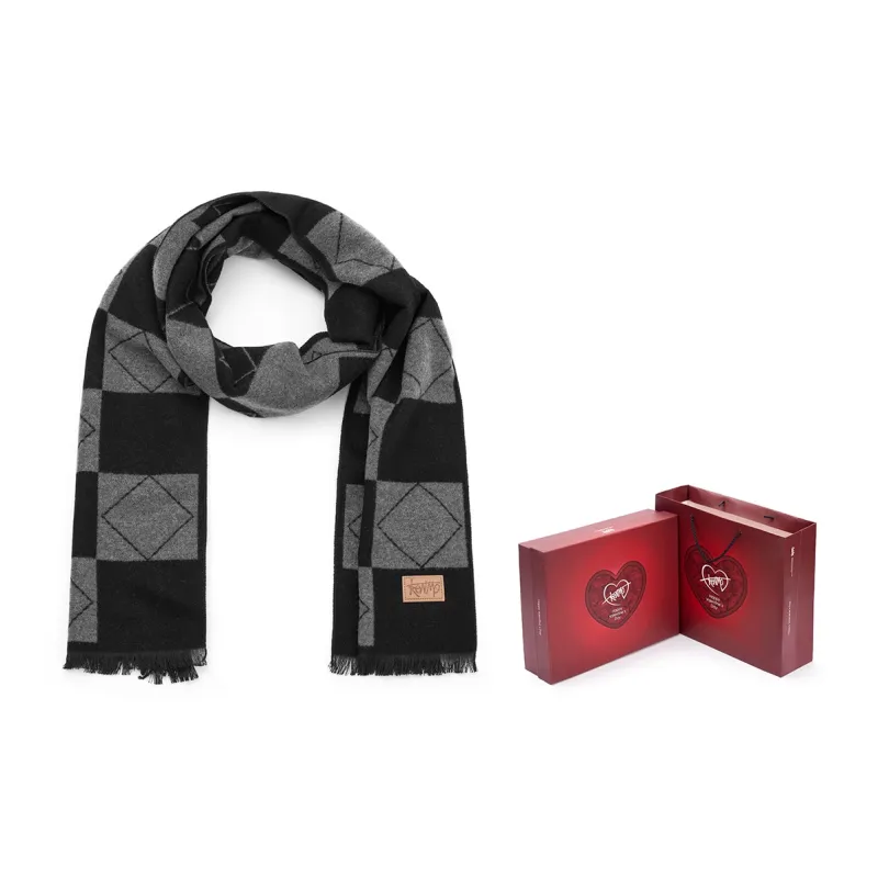 KENMO Knit Scarves Unisex-21