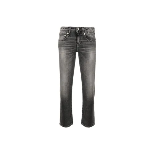 R13 Mid-rise Cropped Jeans