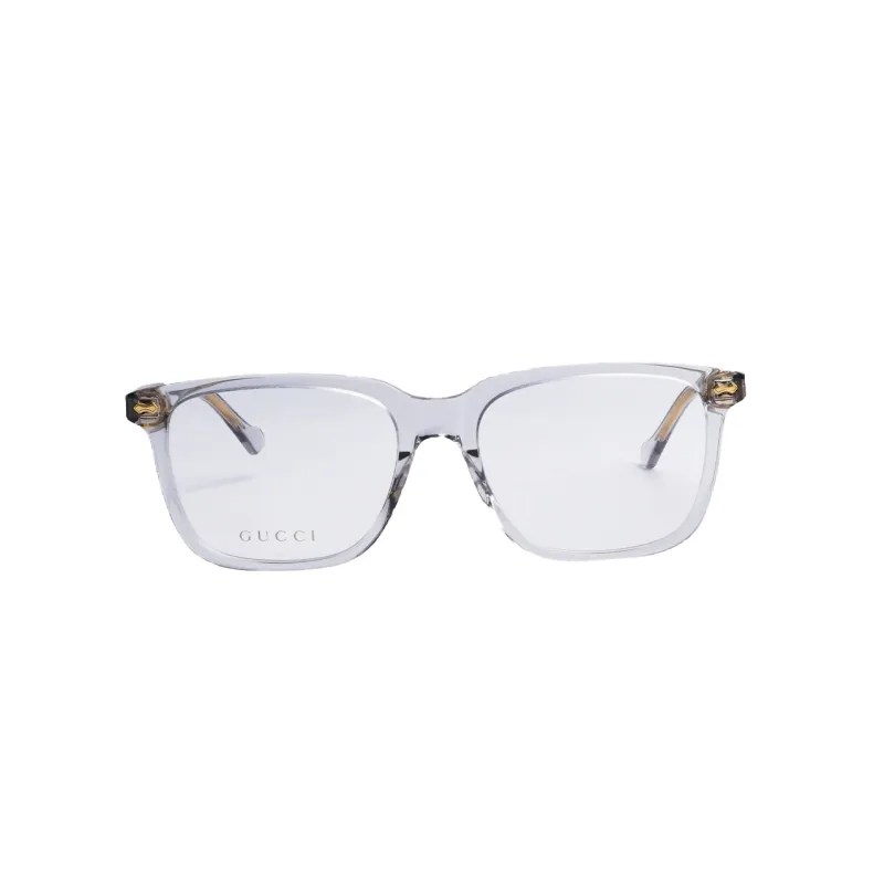 GUCCI Transparent Square Glasses-1