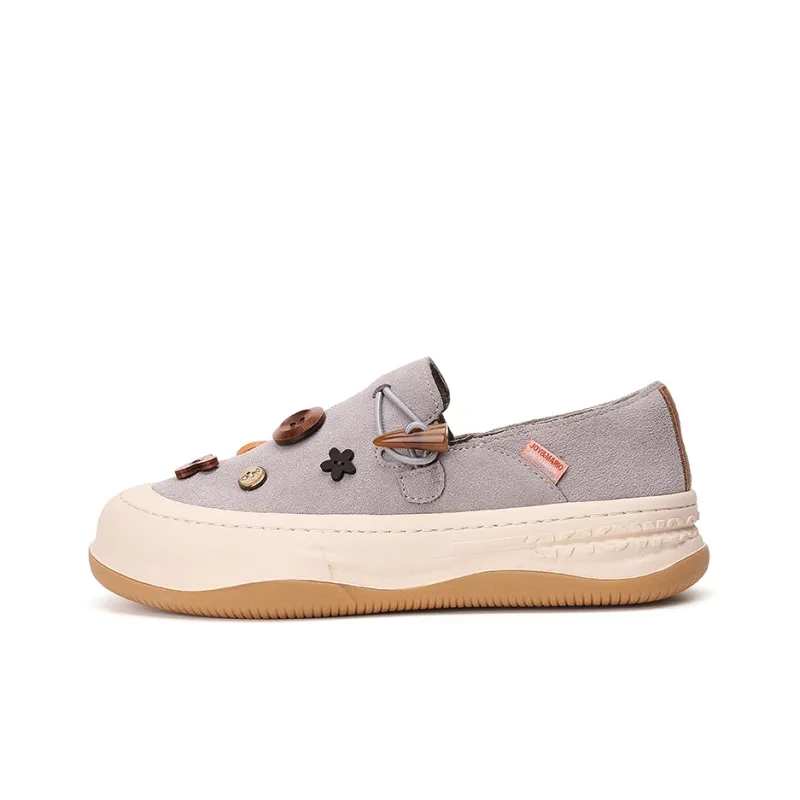 Joy&Mario Loafers Women's Camel/Black/Gray-16