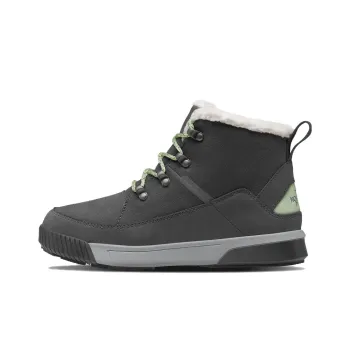 THE NORTH FACE Flypack Lace Waterproof Boots Thermal Abrasion Resistant Short Outdoor Boots Women's Gray