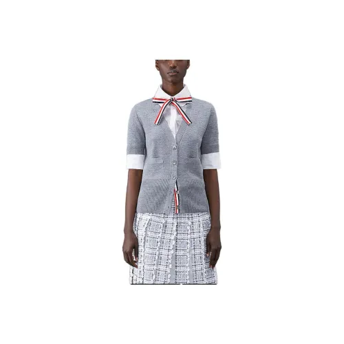 THOM BROWNE Shirt Matching Sets Women's Light Gray