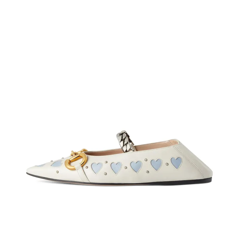 GUCCI Lovelight Women's Casual Shoes Women's White Blue-0