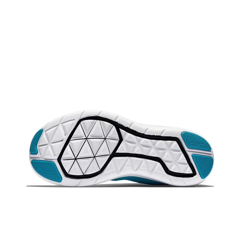 Nike Flex 2016 RN Slip-Resistant Breathable Low-Top Running Shoes Unisex Blue-2