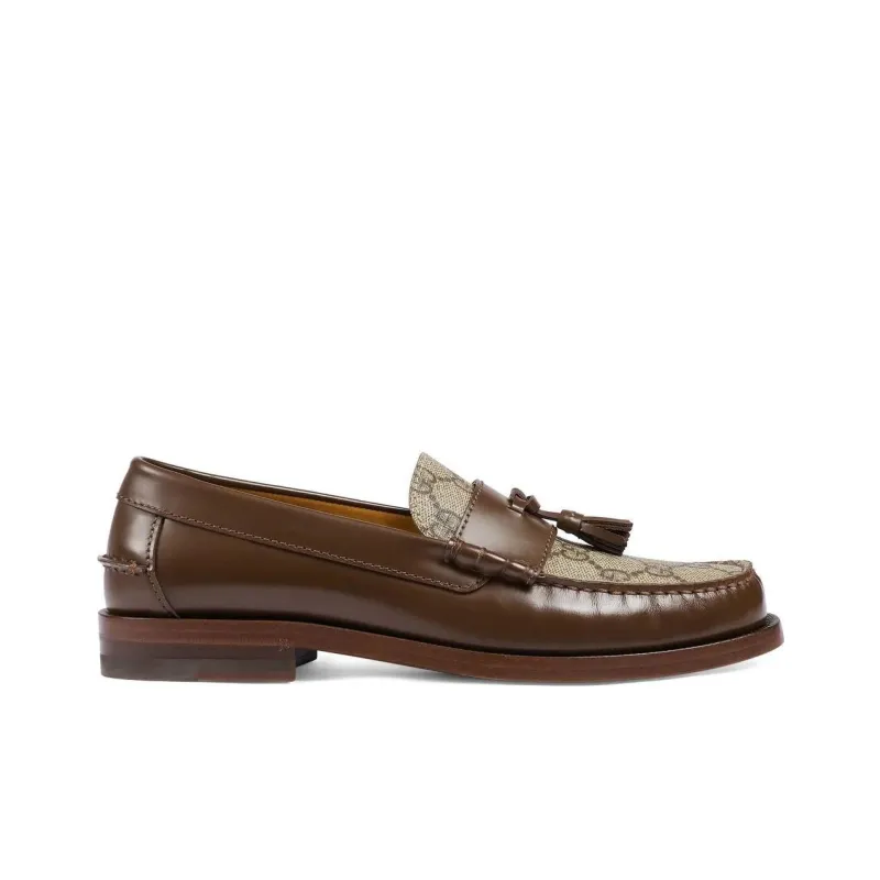 GUCCI Casual Single Shoes Women's Dark Brown-1
