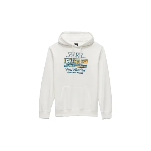 Vans Pool Hall Sweatshirts Unisex White