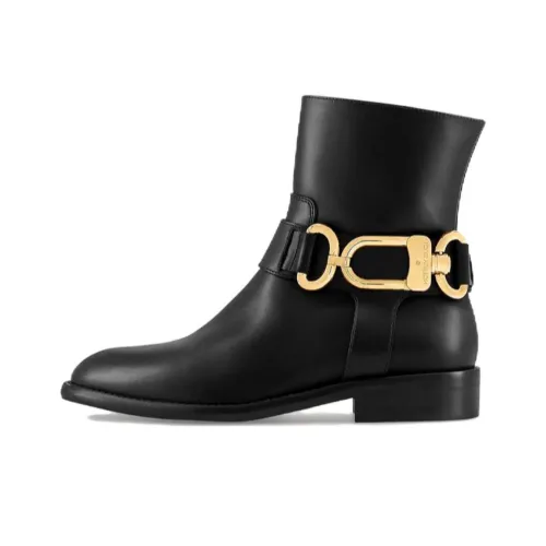 LOUIS VUITTON Westside Ankle Boots Women's Black