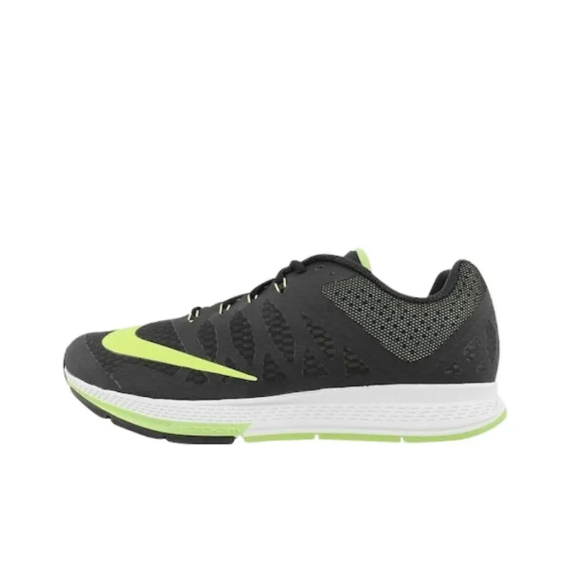 Nike Air Zoom Elite 7 Anti Slip Wear Resistant Low Top Running Shoes Men's Black-0