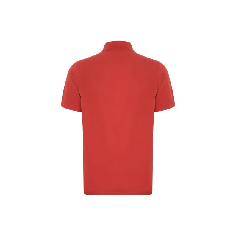 Tommy Hilfiger Logo embroidered Cotton Polo Shirt-6