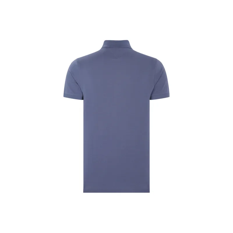 Tommy Hilfiger Logo embroidered Cotton Polo Shirt-1