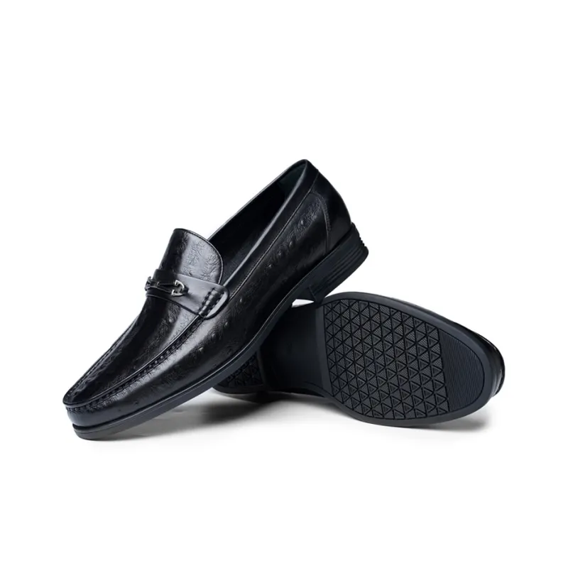 LAORENTOU Loafers 2.5cm Men's Black-3