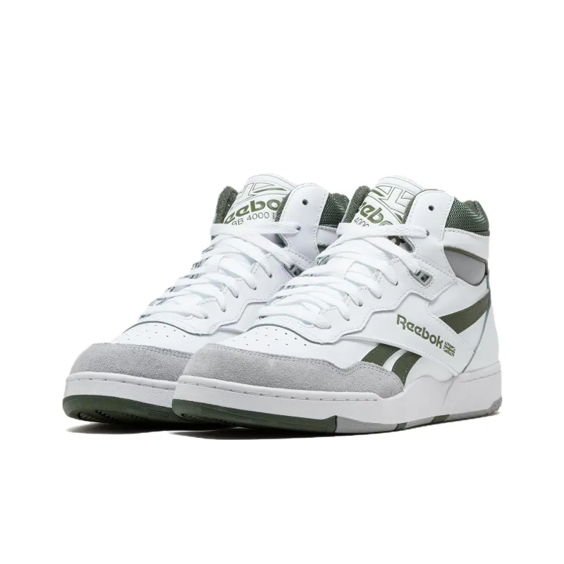 Reebok BB4000 2 Mid 'White Varsity Green'-2