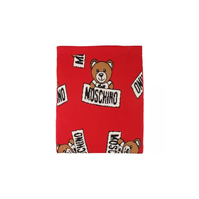 MOSCHINO Shawls Unisex Red-2