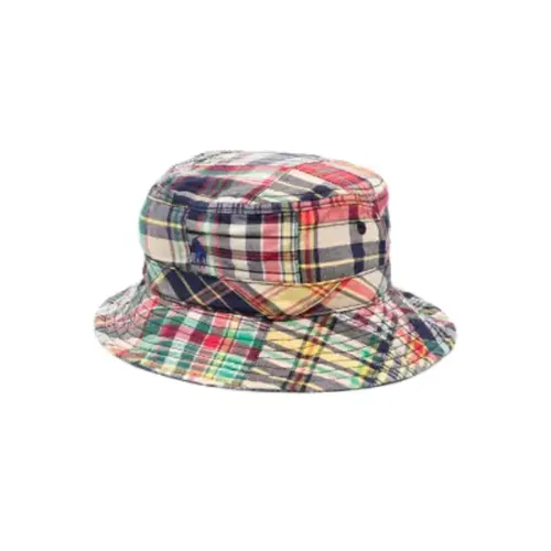 Ralph Lauren Kids Plaid-pattern Bucket Hat