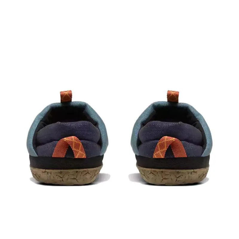 THE NORTH FACE Nuptse Cushioning Slip Resistant Low Top Casual Shoes Women's Blue Black-2