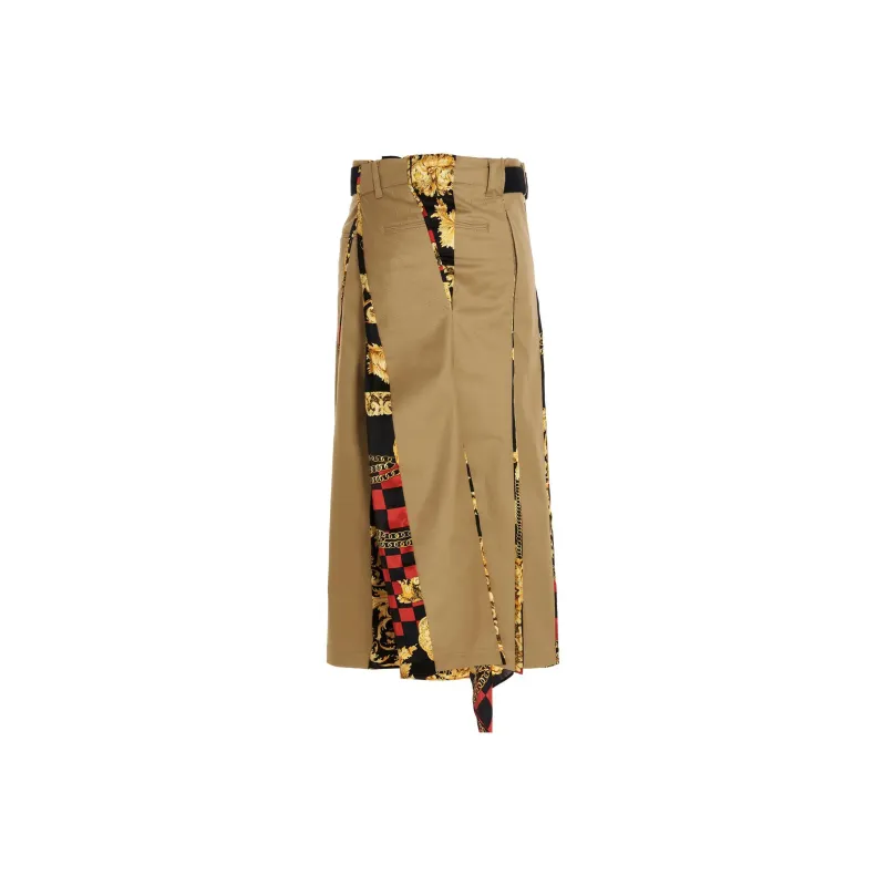 JUNYA WATANABE Casual Long Skirts Women's Brown-1
