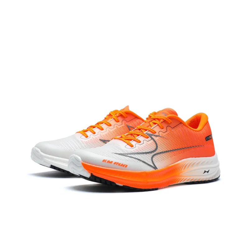 HEALTH Light Shadow Running Shoes Unisex Low Top Orange-2