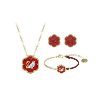 Swarovski Flower Of Fortune Necklaces Women's