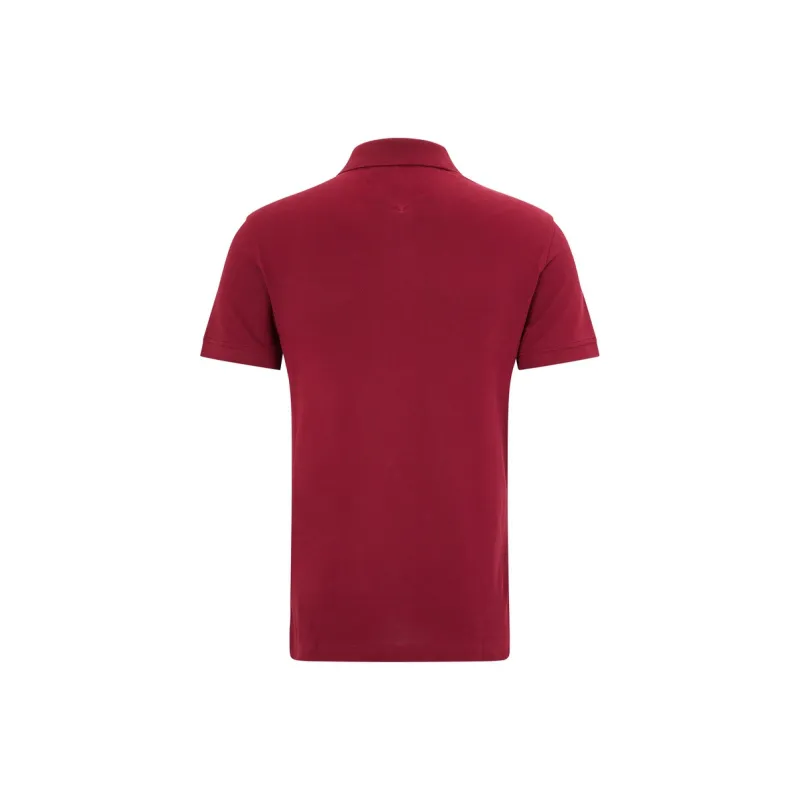 Tommy Hilfiger Logo embroidered Cotton Polo Shirt-25