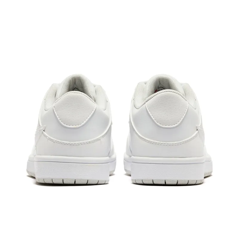 QIAODAN Skateboard Shoes Women's Low Top Jordan White-3