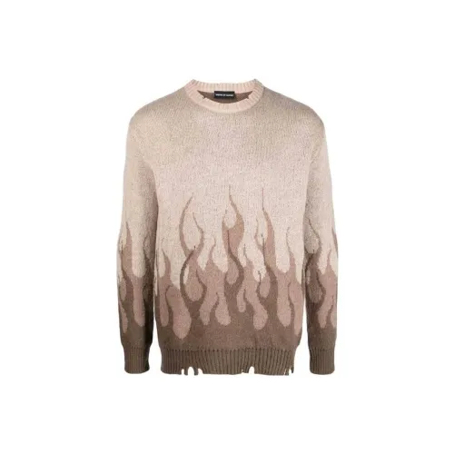 Vision Of Super Sweaters Men Brown