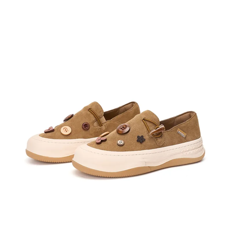 Joy&Mario Loafers Women's Camel/Black/Gray-1