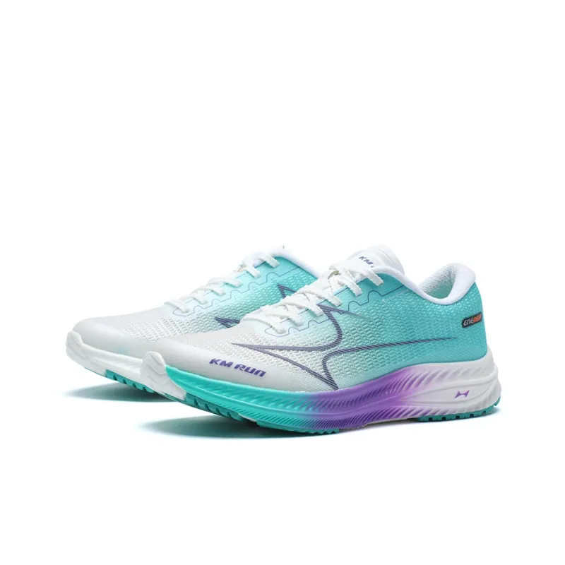 HEALTH Light Shadow Running Shoes Unisex Low Top Cyan Water-2
